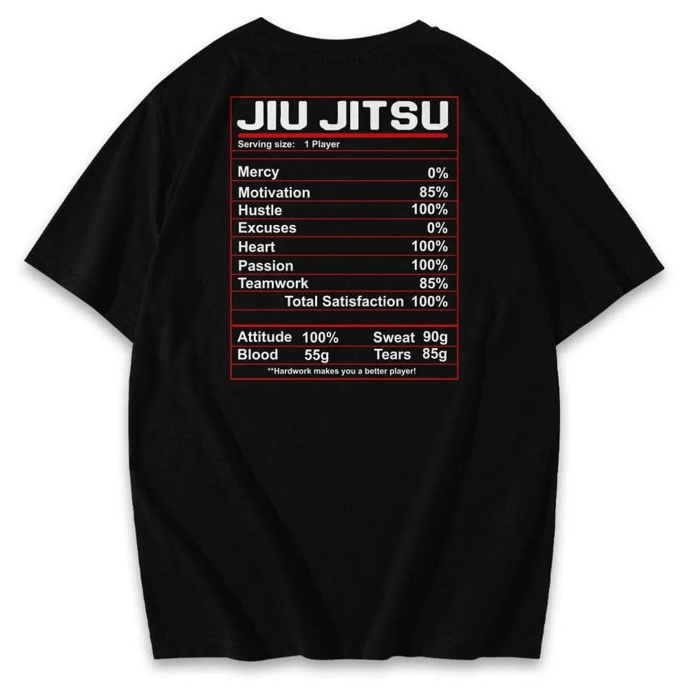 Nutrition Label Jiu Jitsu Shirts & Hoodie