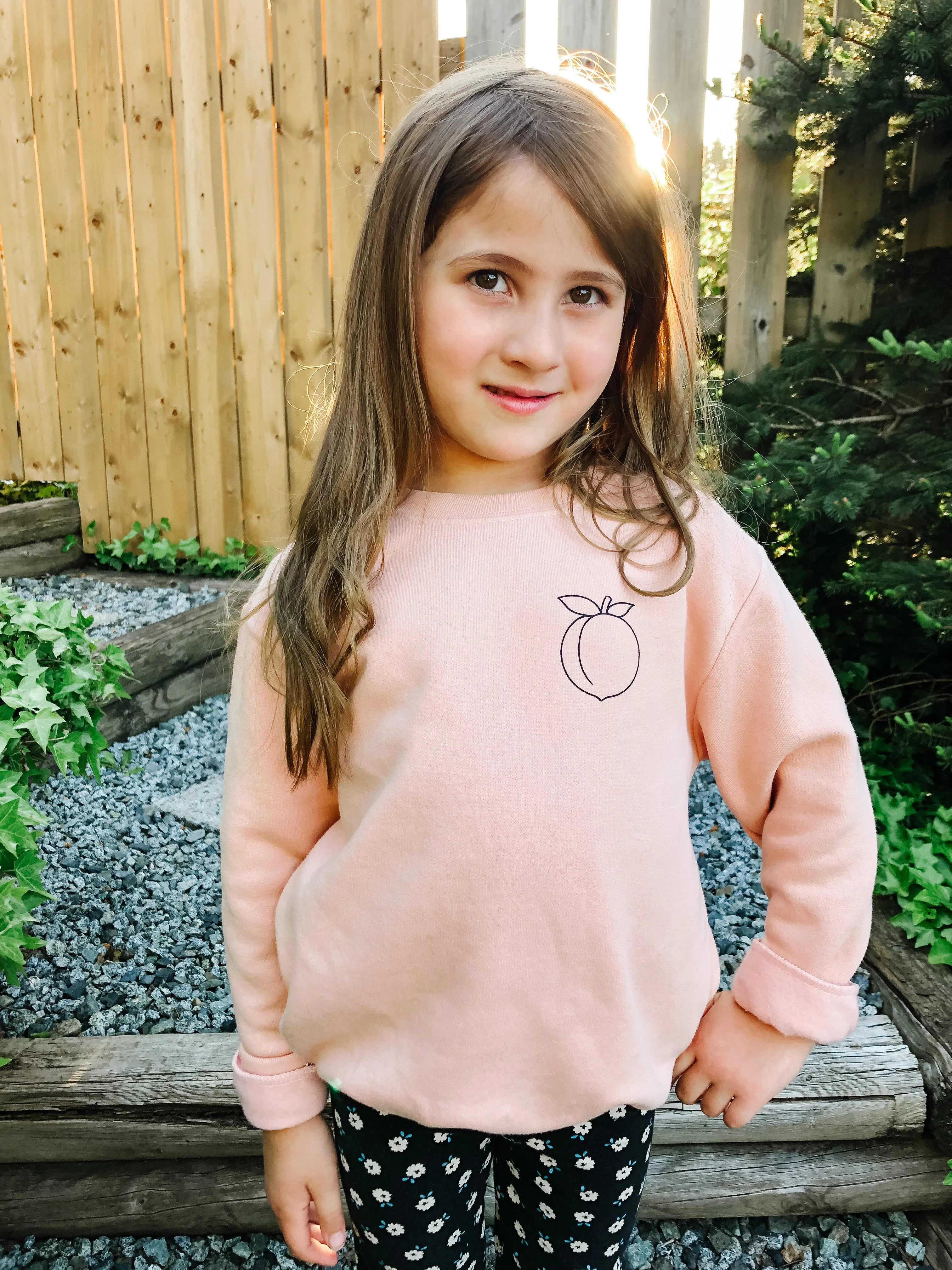 Peach Pullover ~ Children's