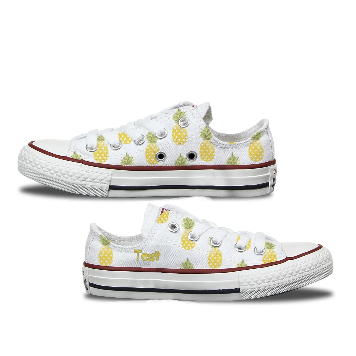 Pineapple Kids Custom Converse