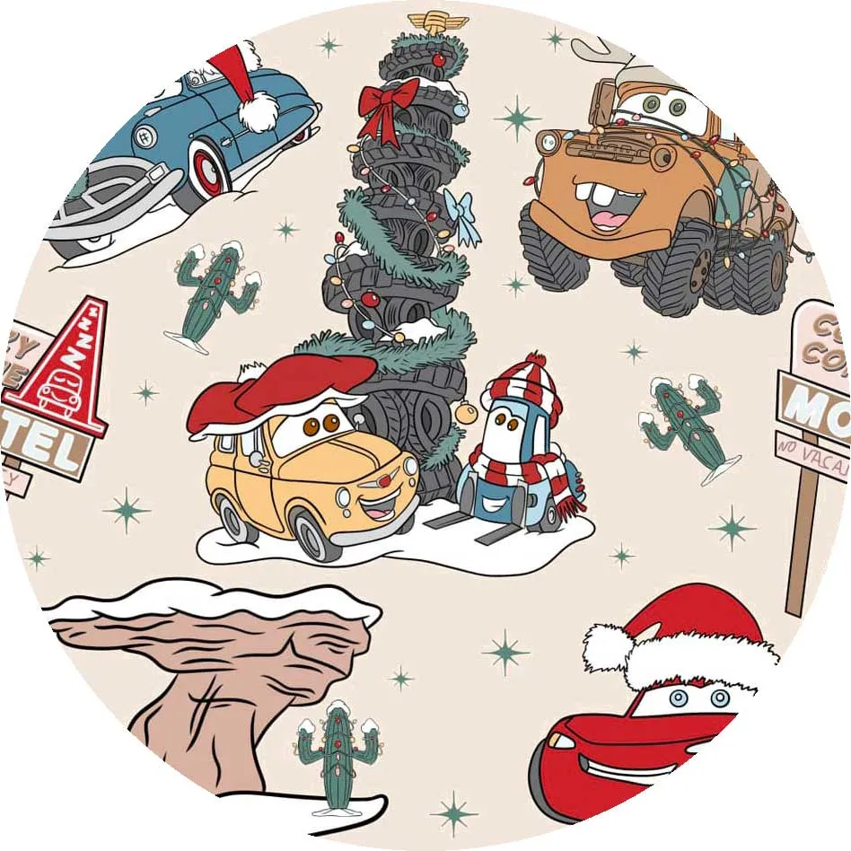 [Pre Order] Merry & Bright Christmas Cars - Kids Long Sleeve Bamboo Tee (EST SHIP LATE OCT)