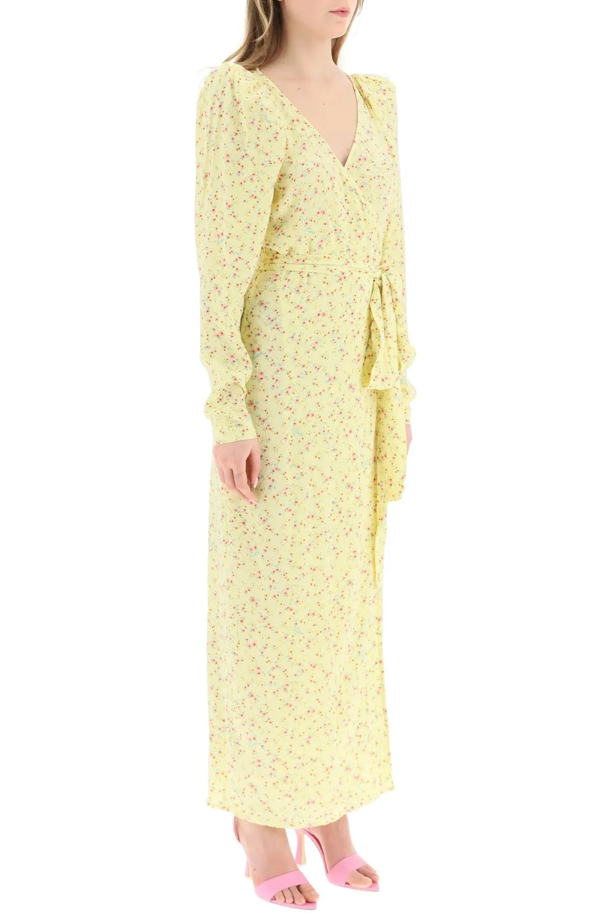 Rotate 'bridget' jacquard long dress