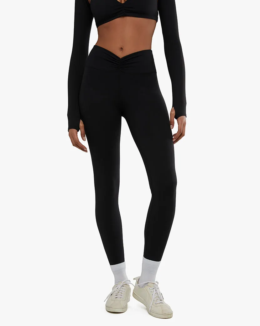 WeWoreWhat Ruched V-Legging